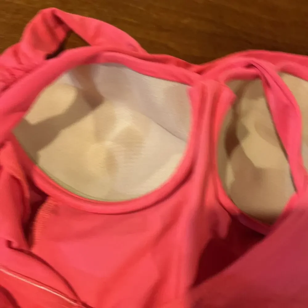 Swim‎ Shaper Union Made Size 8 One Piece Swimsuit Bright Pinky Orange Cupped